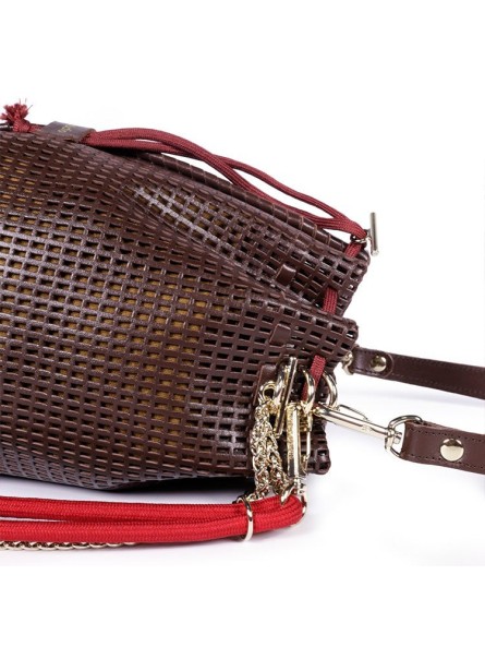 Petit Sac seau Bibi Choco Craie Studio