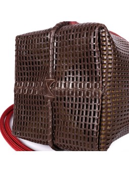 Petit Sac seau Bibi Choco Craie Studio