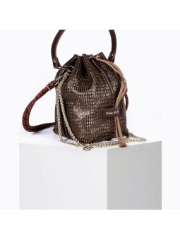 Petit Sac seau Bibi Mambo Craie Studio