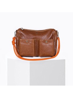 Sac Bandoulière Systeme Bubble Havana Craie Studio