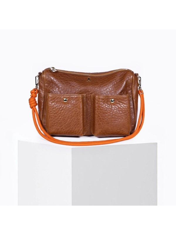 Sac Bandoulière Systeme Bubble Havana Craie Studio
