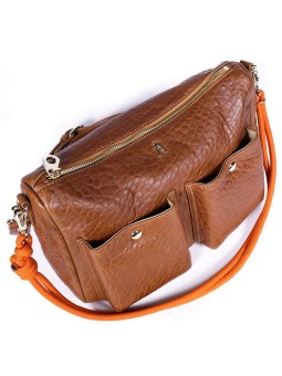 Sac Bandoulière Systeme Bubble Havana Craie Studio