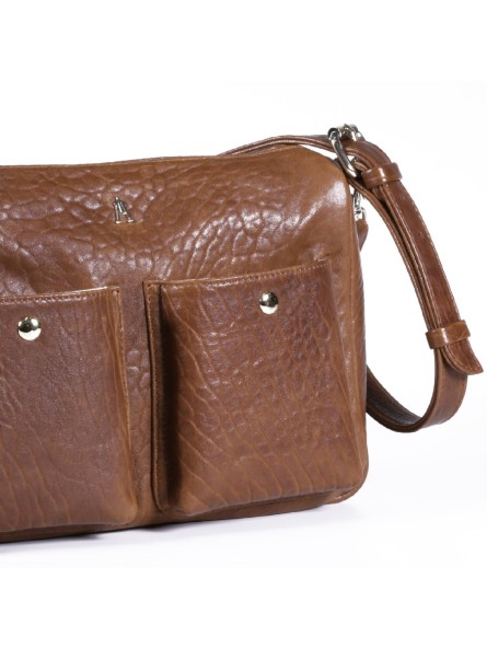 Sac Bandoulière Systeme Bubble Havana Craie Studio