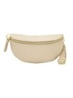 Soleil Chic Sac Banane cuir Demi Lune Beige