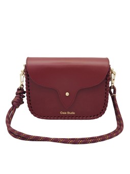 Sac West Prune Craie Studio