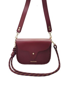 Sac West Prune Craie Studio