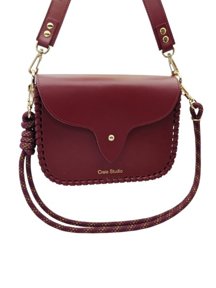 Sac West Prune Craie Studio