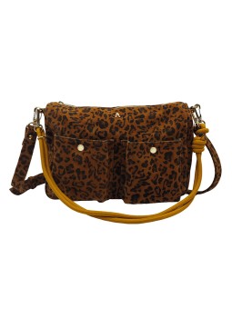 Sac Bandoulière Systeme Léo Tan Craie Studio