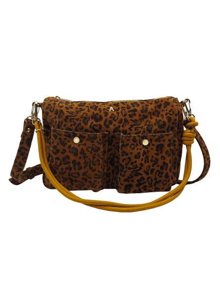 Sac Bandoulière Systeme Léo Tan Craie Studio