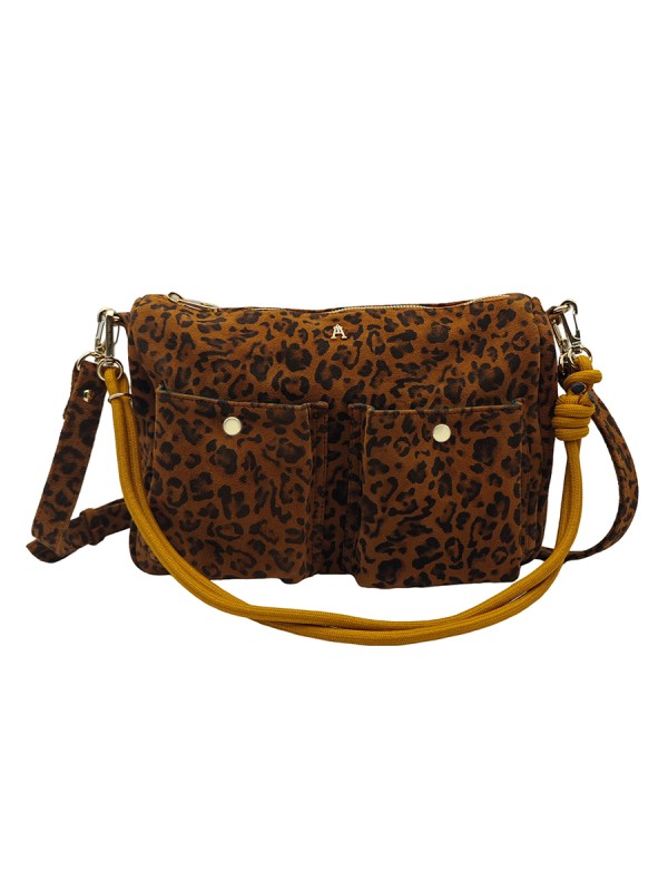 Sac Bandoulière Systeme Léo Tan Craie Studio