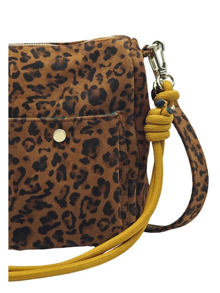 Sac Bandoulière Systeme Léo Tan Craie Studio