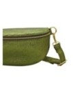 Soleil Chic Sac Banane cuir Demi Lune Kaki Irise