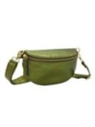 Soleil Chic Sac Banane cuir Demi Lune Kaki Irise