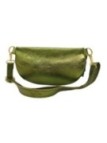 Soleil Chic Sac Banane cuir Demi Lune Kaki Irise