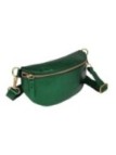 Soleil Chic Sac Banane cuir Demi Lune Vert Irise