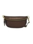 Soleil Chic Sac Banane cuir Demi Lune Marron Irise