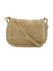 Soleil Chic Pochette Bandouliere Cloute Nubuck Beige