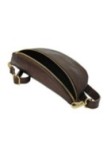 Soleil Chic Sac Banane cuir Demi Lune Marron Irise