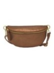 Soleil Chic Sac Banane cuir Demi Lune Camel Irise