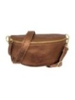 Soleil Chic Sac Banane cuir Demi Lune Camel Irise