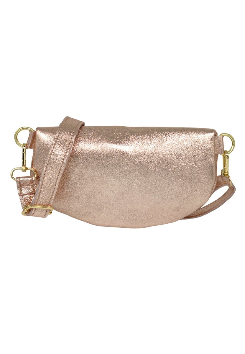 Soleil Chic Sac Banane cuir Demi Lune Nude Irise