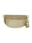 Soleil Chic Sac Banane cuir Demi Lune Or