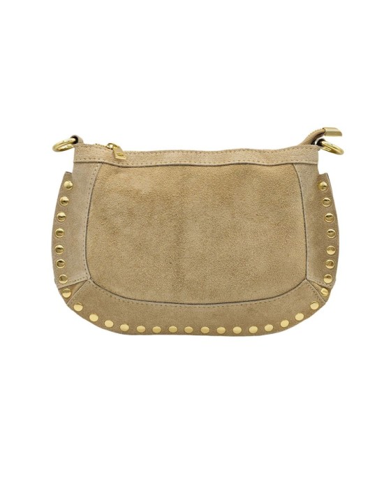 Soleil Chic Pochette Bandouliere Cloute Nubuck Beige