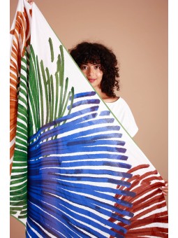 Foulard Dent de Lion nuit Mapoésie