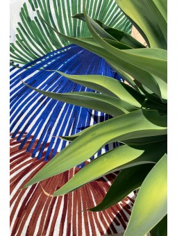 Foulard Dent de Lion nuit Mapoésie