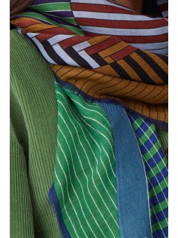 Foulard Cascade Sous Bois Mapoésie