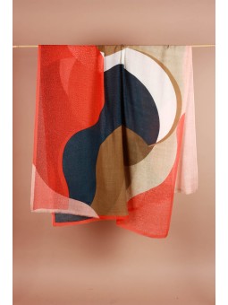 Foulard Fusion Kaki Mapoésie