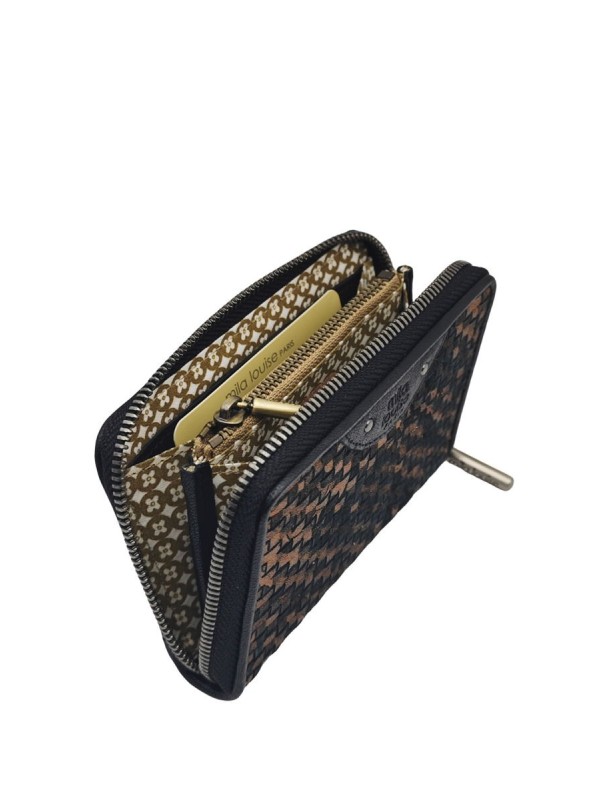 Mila Louise PAT W NOIR BRONZE
