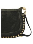 Soleil Chic Pochette Bandouliere Cloute Nubuck Kaki