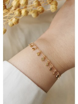 Bracelet Pampilles Plaqué Or TheWan