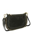 Soleil Chic Pochette Bandouliere Cloute Nubuck Kaki