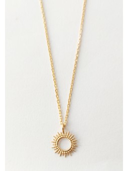 Collier Soleil Plaqué Or TheWan