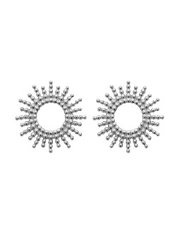 Boucles d'oreilles Puces Soleil argent 925/1000 TheWan