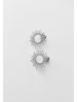 Boucles d'oreilles Puces Soleil argent 925/1000 TheWan