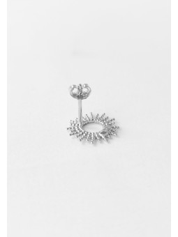 Boucles d'oreilles Puces Soleil argent 925/1000 TheWan