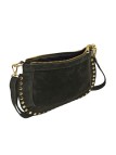 Soleil Chic Pochette Bandouliere Cloute Nubuck Kaki